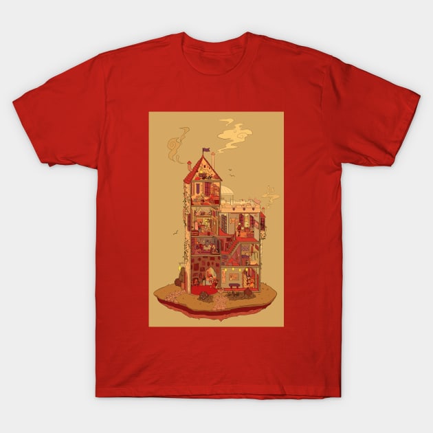 Magic School (day) T-Shirt by limesicle